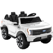Licensed 24V Ford F150 Lighting Edition Kids Ride on 2 Seater Truck, Rubber Tires with Remote Control