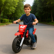 2026 MotoX 24V Electric Dirt Bike Kids Ride On Motorcycle Up to 18 km/h