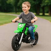 2026 MotoX 24V Electric Dirt Bike Kids Ride On Motorcycle Up to 18 km/h