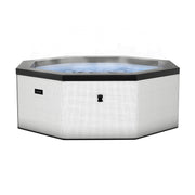 Como 6-Person Eco Foam Hot Tub, Octagon, Built-In Integrated Heater