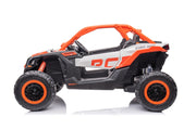 KINGTOYS.ca 2026 Officially Licensed 2x24V LX Performance Can-Am Maverick 4WD Edition 2-Seater Pack Kids Ride on Buggy Eva Wheels Leather Seats RC