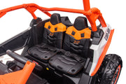 KINGTOYS.ca 2026 Officially Licensed 2x24V LX Performance Can-Am Maverick 4WD Edition 2-Seater Pack Kids Ride on Buggy Eva Wheels Leather Seats RC
