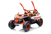 KINGTOYS.ca 2026 Officially Licensed 2x24V LX Performance Can-Am Maverick 4WD Edition 2-Seater Pack Kids Ride on Buggy Eva Wheels Leather Seats RC