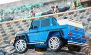 KINGTOYS.ca 2026 Licensed 12V Mercedes Maybach G650s 4WD Kids Ride On 1 Seater Car with RC