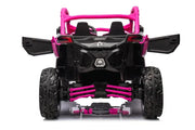 KINGTOYS.ca 2026 Officially Licensed 2x24V LX Performance Can-Am Maverick 4WD Edition 2-Seater Pack Kids Ride on Buggy Eva Wheels Leather Seats RC