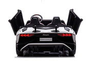 2027 24V XXL Licensed Lamborghini Aventador 200 Watts Brushless Motor electric 2 Seater Kids Ride On Cars Leather Seat Tubeless Air Tires