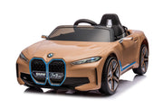 Complete Edition 12V Licensed BMW I4 Kids and Toddlers 4WD Ride on Car, RC