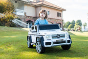 KINGTOYS.ca 2026 Licensed 12V Mercedes Maybach G650s 4WD Kids Ride On 1 Seater Car with RC