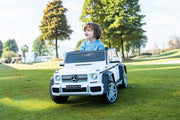 KINGTOYS.ca 2026 Licensed 12V Mercedes Maybach G650s 4WD Kids Ride On 1 Seater Car with RC