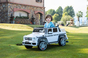 KINGTOYS.ca 2026 Licensed 12V Mercedes Maybach G650s 4WD Kids Ride On 1 Seater Car with RC