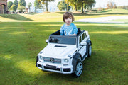 KINGTOYS.ca 2026 Licensed 12V Mercedes Maybach G650s 4WD Kids Ride On 1 Seater Car with RC