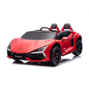 2027 Licensed 24V Lamborghini Revuelto Kids Ride on Car, Rubber Tires, Leather Seat With RC
