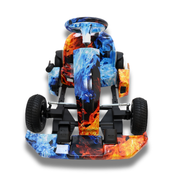 KINGTOYS.ca 2026 Flame Go Kart 36V With Adjustable Seat Goes Up To 12 mph