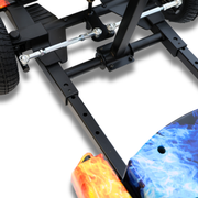 KINGTOYS.ca 2026 Flame Go Kart 36V With Adjustable Seat Goes Up To 12 mph