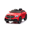 2026 12V Mercedes-Benz GLC Coupe kids Ride On Cars with Remote Control Leather Seat Rubber Tires