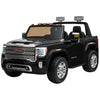 2026 Officially Licensed GMC Sierra 24V Kids Ride On 2 Seater Car, Rubber Tires, Leather Seat With RC
