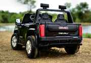 2026 Officially Licensed GMC Sierra 24V Kids Ride On 2 Seater Car, Rubber Tires, Leather Seat With RC