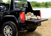 2026 Officially Licensed GMC Sierra 24V Kids Ride On 2 Seater Car, Rubber Tires, Leather Seat With RC