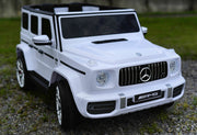 2027 24V Mercedes Benz AMG G63 G Wagon 2 Seater Kids Ride On Car With Remote Control