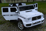 2027 24V Mercedes Benz AMG G63 G Wagon 2 Seater Kids Ride On Car With Remote Control