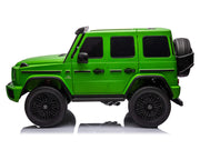 KINGTOYS.ca 2027 Platinum XL Mercedes G63 2x24V/4WD Kids Ride On Car with Rubber EVA Wheels & Leather Seats, 7" Video Screen with RC