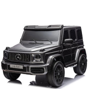 KINGTOYS.ca 2027 Platinum XL Mercedes G63 2x24V/4WD Kids Ride On Car with Rubber EVA Wheels & Leather Seats, 7" Video Screen with RC