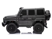 KINGTOYS.ca 2027 Platinum XL Mercedes G63 2x24V/4WD Kids Ride On Car with Rubber EVA Wheels & Leather Seats, 7" Video Screen with RC
