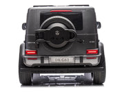 KINGTOYS.ca 2027 Platinum XL Mercedes G63 2x24V/4WD Kids Ride On Car with Rubber EVA Wheels & Leather Seats, 7" Video Screen with RC