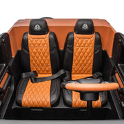 2027 Licensed XXL 24V Mercedes Maybach G650 Kids Ride On Car, Brushless Motor, Leather Seat, Rubber Air Tires