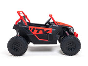 KINGTOYS.ca 2027 XXL Premium MegaTrek 24V 2-Seater 24V 4X4/AWD Kids Ride on UTV Buggy W/ EVA Rubber Wheels, RC