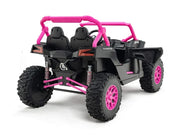 KINGTOYS.ca 2027 XXL Premium MegaTrek 24V 2-Seater 24V 4X4/AWD Kids Ride on UTV Buggy W/ EVA Rubber Wheels, RC
