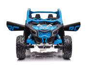 KINGTOYS.ca 2026 Officially Licensed 2x24V LX Performance Can-Am Maverick 4WD Edition 2-Seater Pack Kids Ride on Buggy Eva Wheels Leather Seats RC