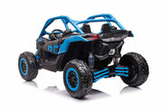 2x24V Officially Licensed LX Performance Can-Am Maverick 4WD Edition 2-Seater Pack Kids Ride on Buggy Eva Wheels Leather Seats RC
