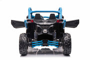 KINGTOYS.ca 2026 Officially Licensed 2x24V LX Performance Can-Am Maverick 4WD Edition 2-Seater Pack Kids Ride on Buggy Eva Wheels Leather Seats RC
