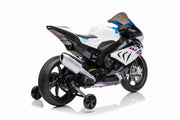 KINGTOYS.ca Kids BMW HP4 Super Motorcycle With Music, Lights and Rubber Wheels