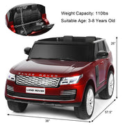 KINGTOYS.ca EXCLUSIVE 2024 24v Licensed Range Rover HSE 2 Seater Kids Ride On Car With Parental RC Upgraded MP4 Touch Screen and Colours