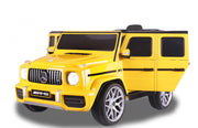 KINGTOYS.ca Mercedes Benz Cars Mercedes Benz Cars 12VAMGG63YELLOW 2024 12V Licensed Mercedes-Benz AMG G63 Kids Ride On 1 Seater Cars RC