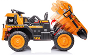 KINGTOYS.ca 12V Construction Dump Truck 2 Seater Kids Ride On Car with Remote Control, Electronic Dumper, Shovel