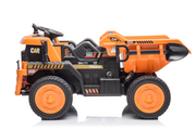 KINGTOYS.ca 12V Construction Dump Truck 2 Seater Kids Ride On Car with Remote Control, Electronic Dumper, Shovel