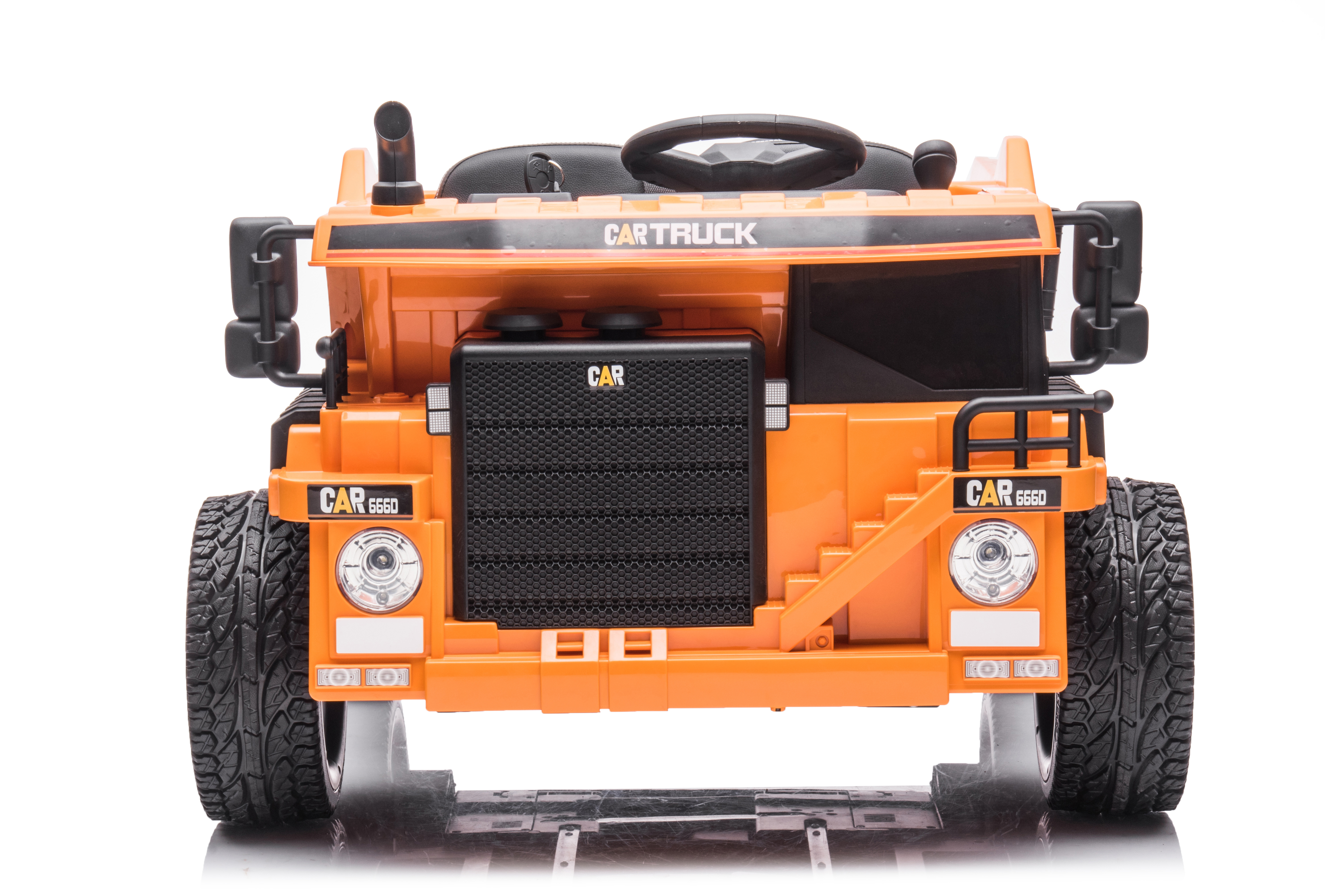 12V Construction Dump Truck Seater Kids Ride On Car with Remote Control, Electronic Dumper, Shovel