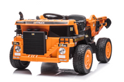 KINGTOYS.ca 12V Construction Dump Truck 2 Seater Kids Ride On Car with Remote Control, Electronic Dumper, Shovel