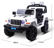 KINGTOYS.ca 2024 12V Jeep Wrangler Style Kids Ride On 1 Seater Cars with Remote Control