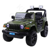 KINGTOYS.ca 2024 12V Jeep Wrangler Style Kids Ride On 1 Seater Cars with Remote Control