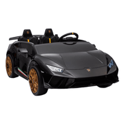 KINGTOYS.ca 2027 Licensed 24V Lamborghini Huracan 4x4 Complete Edition 2 Seater Kids Ride-On Cars With RC