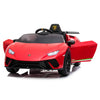 Lamborghini Aventador Svj 12v Kids Ride sur la voiture avec télécommande rouge