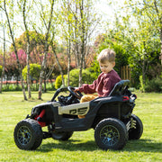 2026 Licensed 24V Can Am Maverick 1-Seater Kids On UTV, Rubber Tires, Leather Seat, With Remote Control