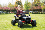 2026 Licensed 24V Can Am Maverick 1-Seater Kids On UTV, Rubber Tires, Leather Seat, With Remote Control