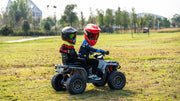 2026 Licensed 24V Can Am Outlander Kids Ride on ATV, Rubber Tires, Leather Seat