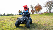 2026 Licensed 24V Can Am Outlander Kids Ride on ATV, Rubber Tires, Leather Seat