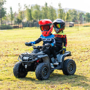 2026 Licensed 24V Can Am Outlander Kids Ride on ATV, Rubber Tires, Leather Seat